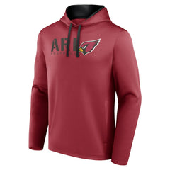 Arizona Cardinals Logo Athletic Head Start Pullover Hoodie Cardinal