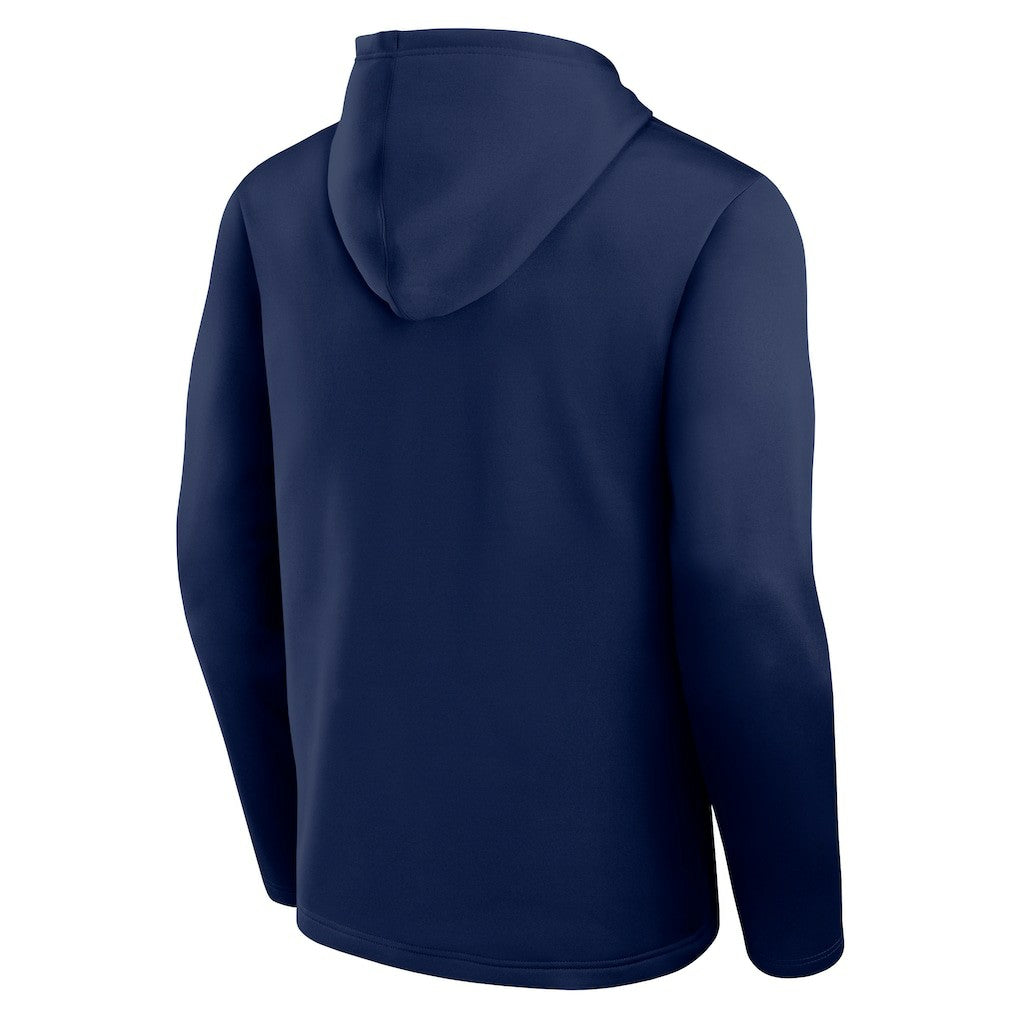 Seattle Seahawks Logo Athletic Head Start Pullover Hoodie College Navy