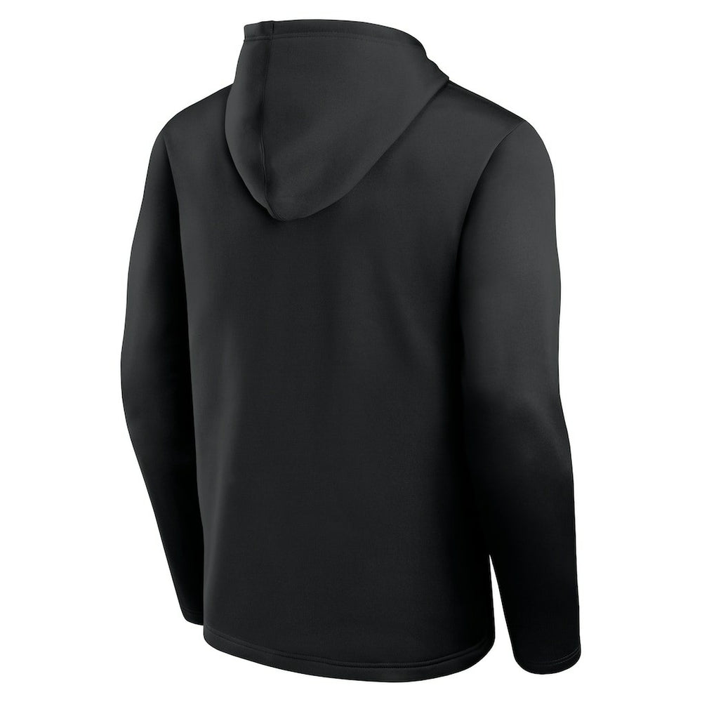 Las Vegas Raiders Logo Athletic Head Start Pullover Hoodie Black