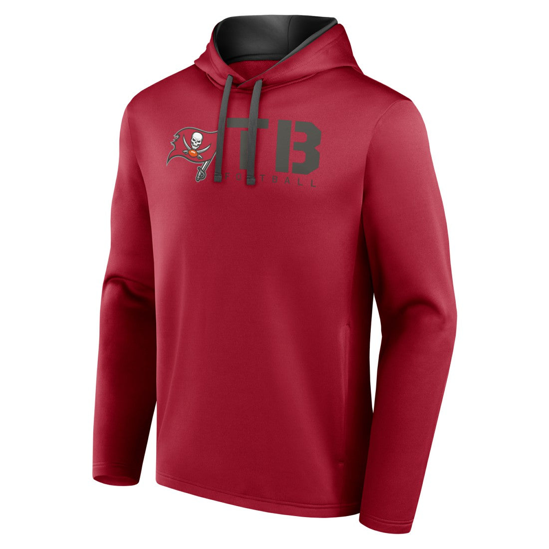 Tampa Bay Buccaneers Logo Athletic Head Start Pullover Hoodie Red