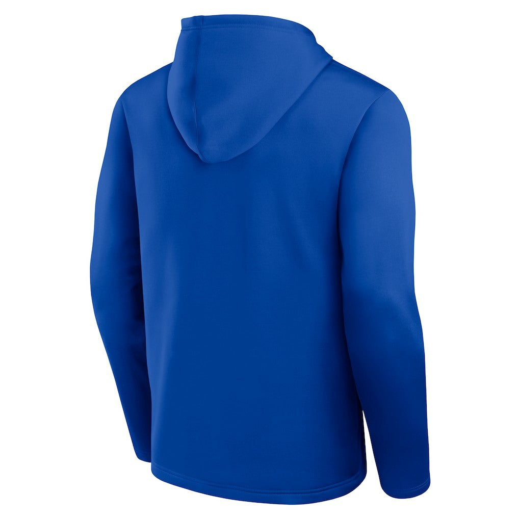 Los Angeles Rams Logo Athletic Head Start Pullover Hoodie Royal