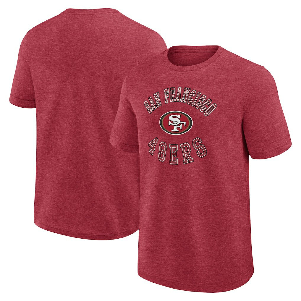 San Francisco 49ers Logo Athletic Success T-Shirt Scarlet