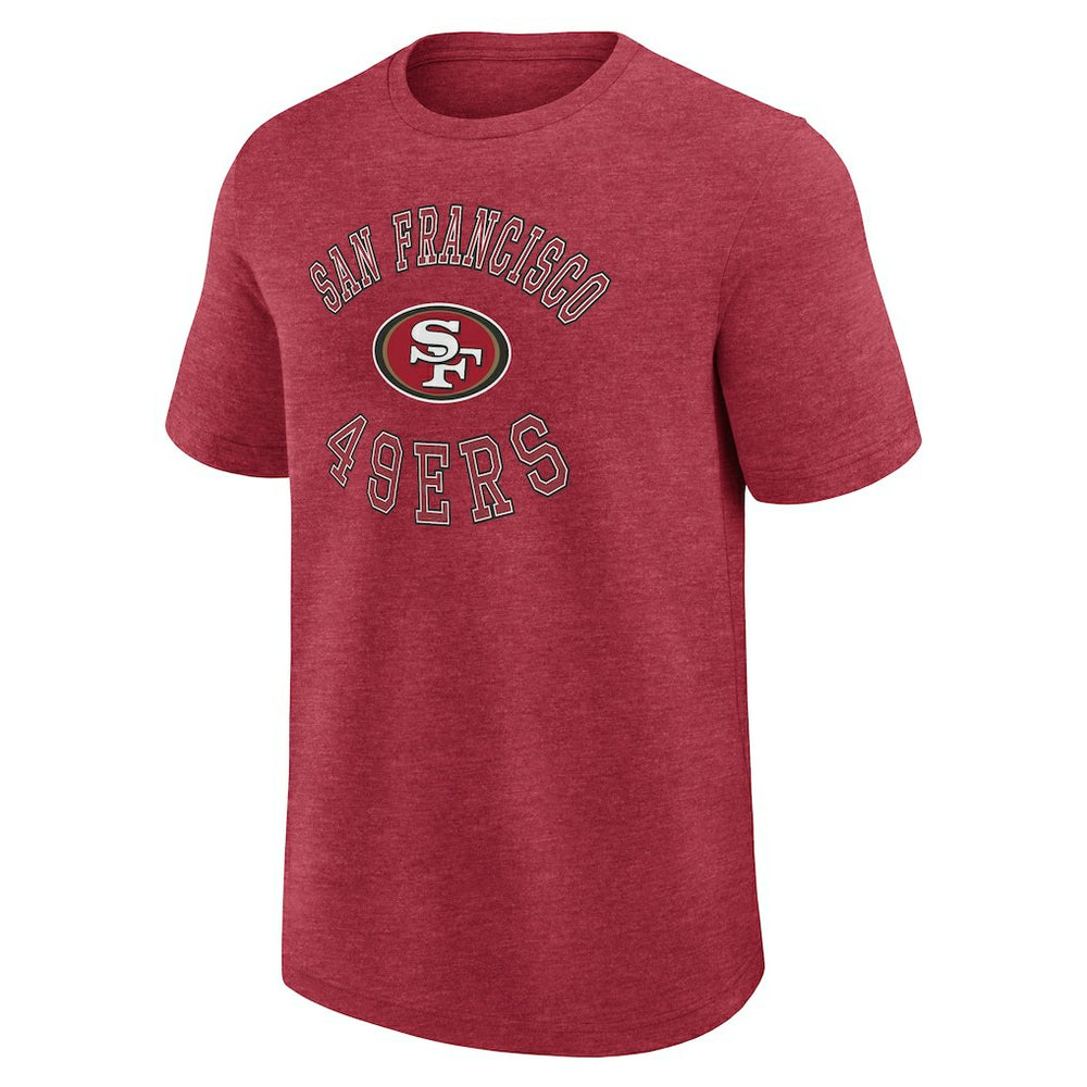 San Francisco 49ers Logo Athletic Success T-Shirt Scarlet