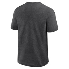 Las Vegas Raiders Logo Athletic Success T-Shirt Heather Charcoal