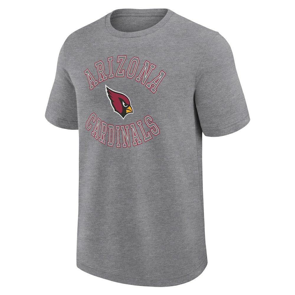 Arizona Cardinals Logo Athletic Success T-Shirt Heather Gray