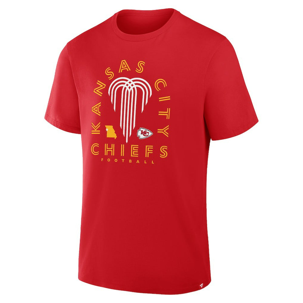 Kansas City Chiefs Hometown True Favorite T-Shirt Red