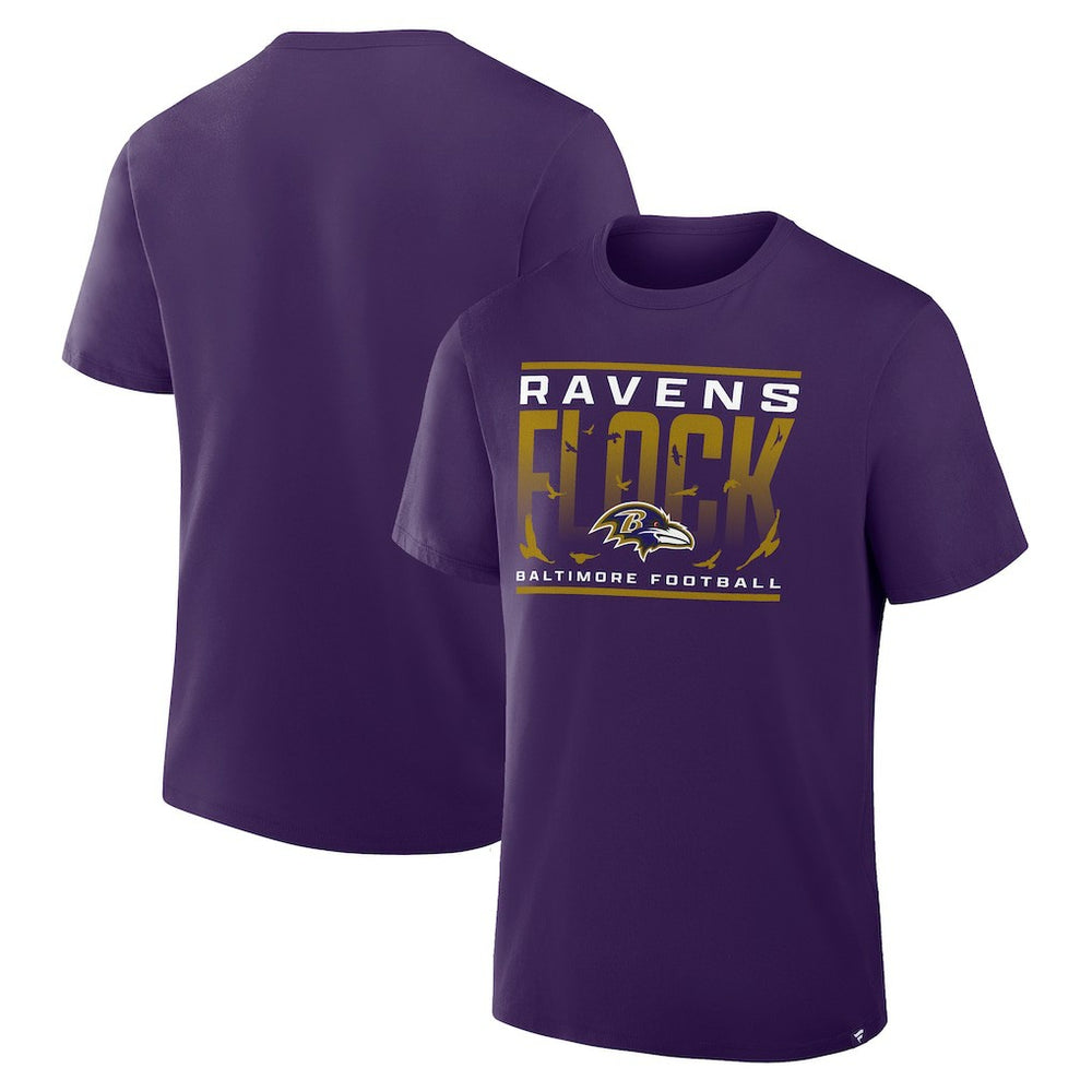 Baltimore Ravens Hometown True Favorite T-Shirt Purple