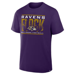 Baltimore Ravens Hometown True Favorite T-Shirt Purple