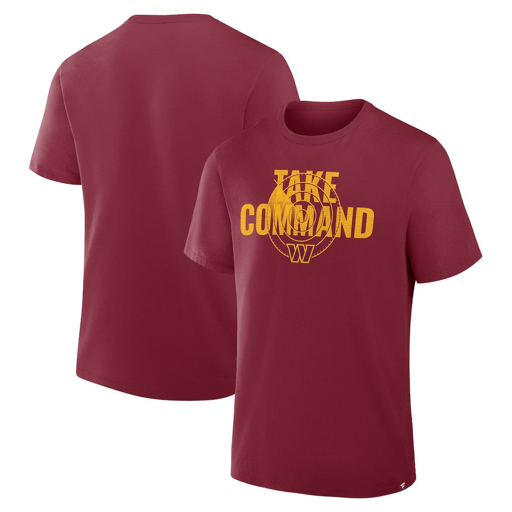 Washington Commanders Hometown True Favorite T-Shirt Burgundy