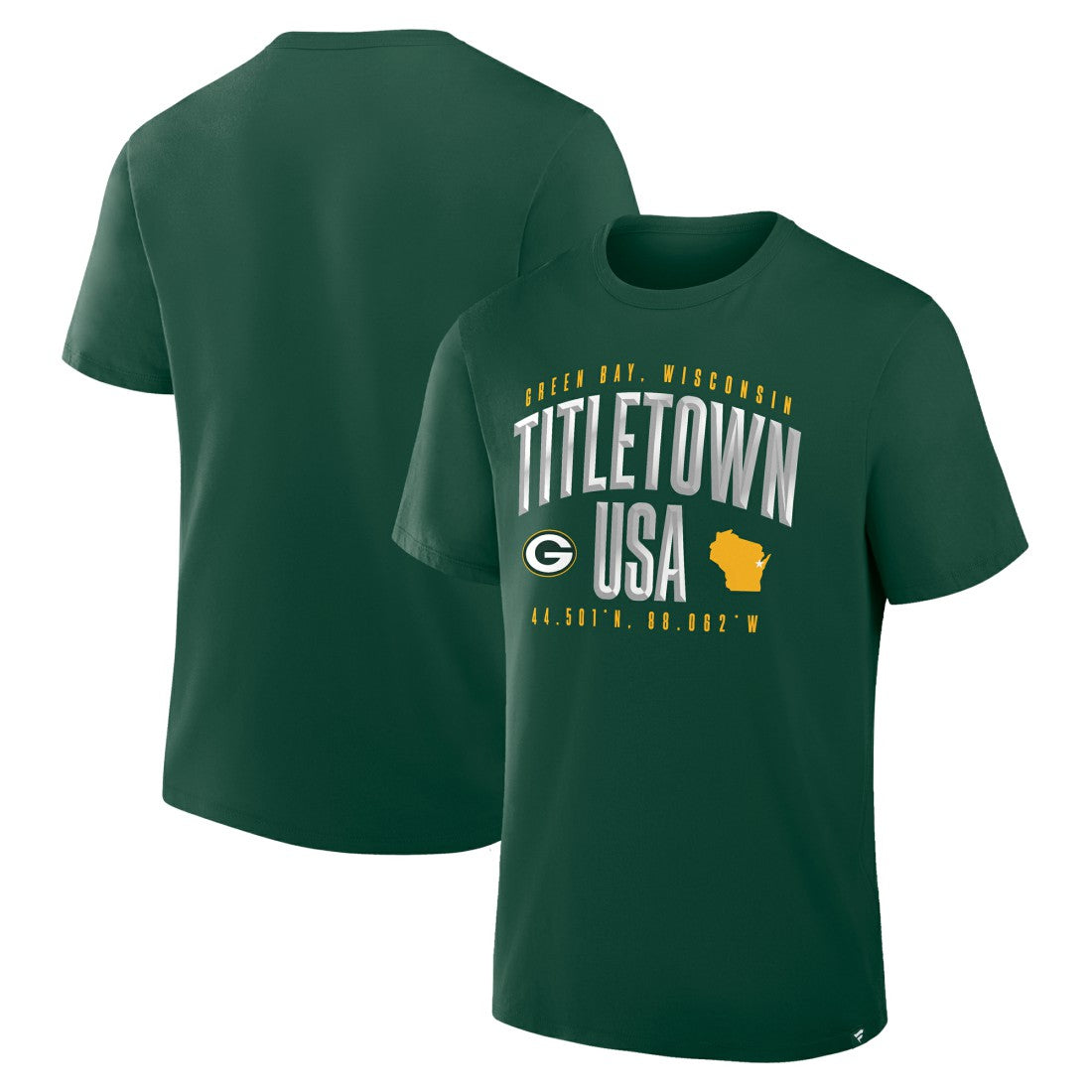 Green Bay Packers Hometown True Favorite T-Shirt Green