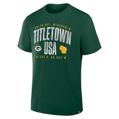 Green Bay Packers Hometown True Favorite T-Shirt Green