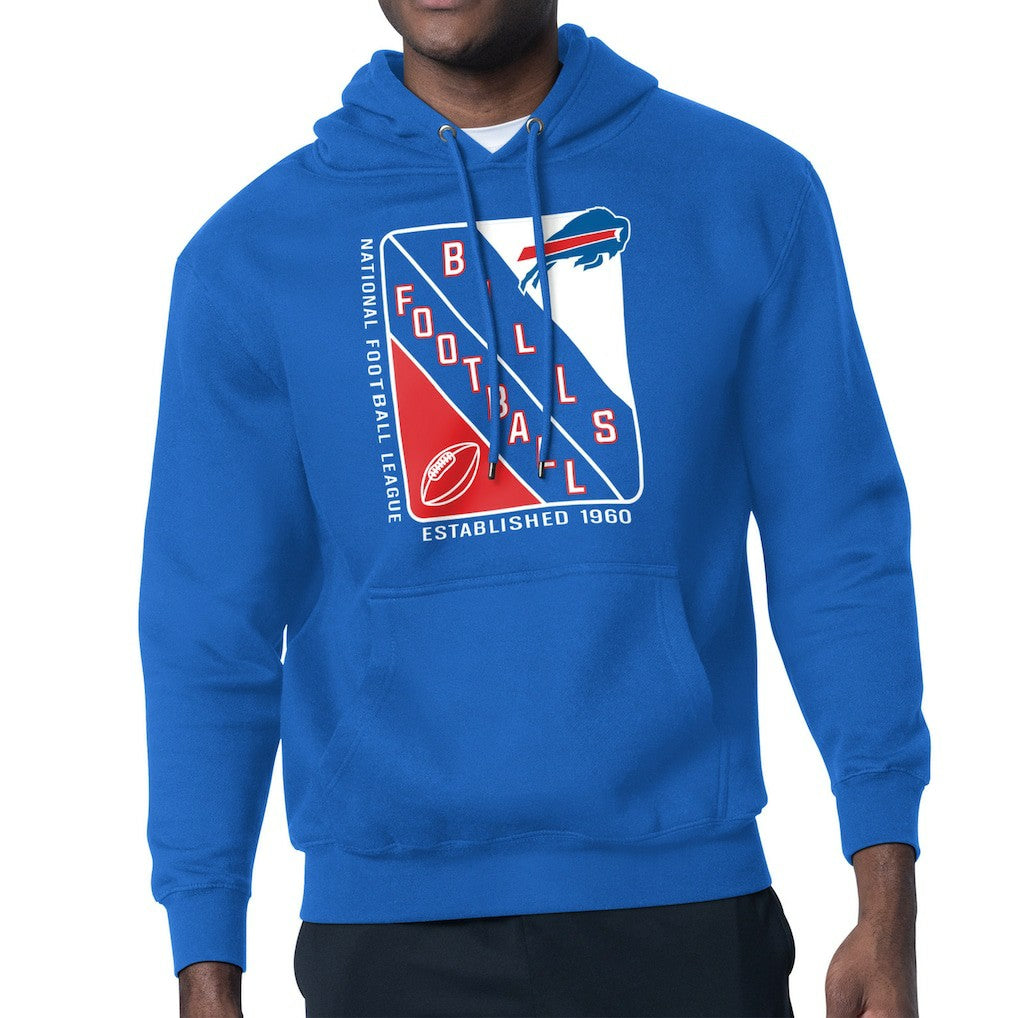 Buffalo Bills Starter Shield Logo Pullover Hoodie Royal