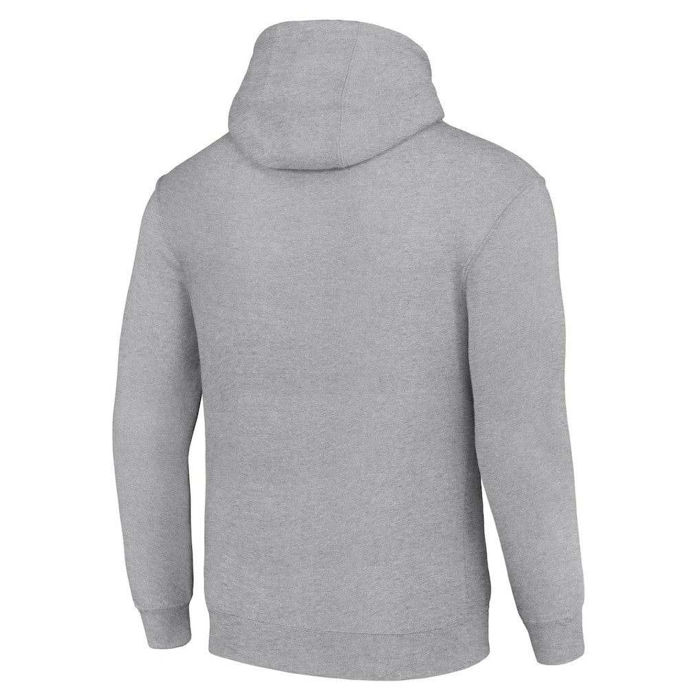 Baltimore Ravens Starter Shield Logo Pullover Hoodie Heather Gray