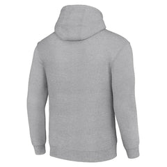 Indianapolis Colts Starter Shield Logo Pullover Hoodie Heather Gray