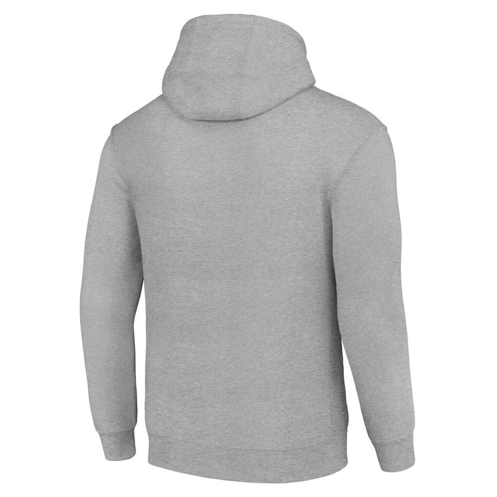 Minnesota Vikings Starter Shield Logo Pullover Hoodie Heather Gray