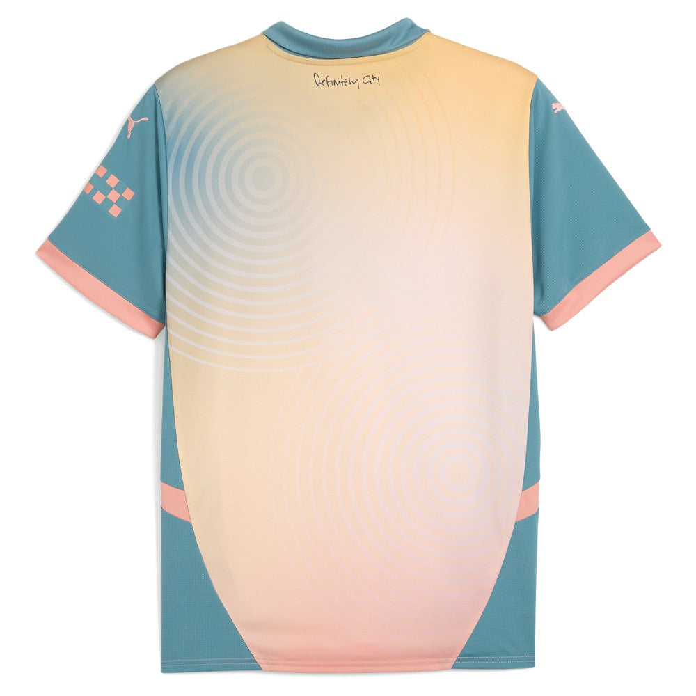 Manchester City 2024/25 Fourth Replica Jersey Blue sale
