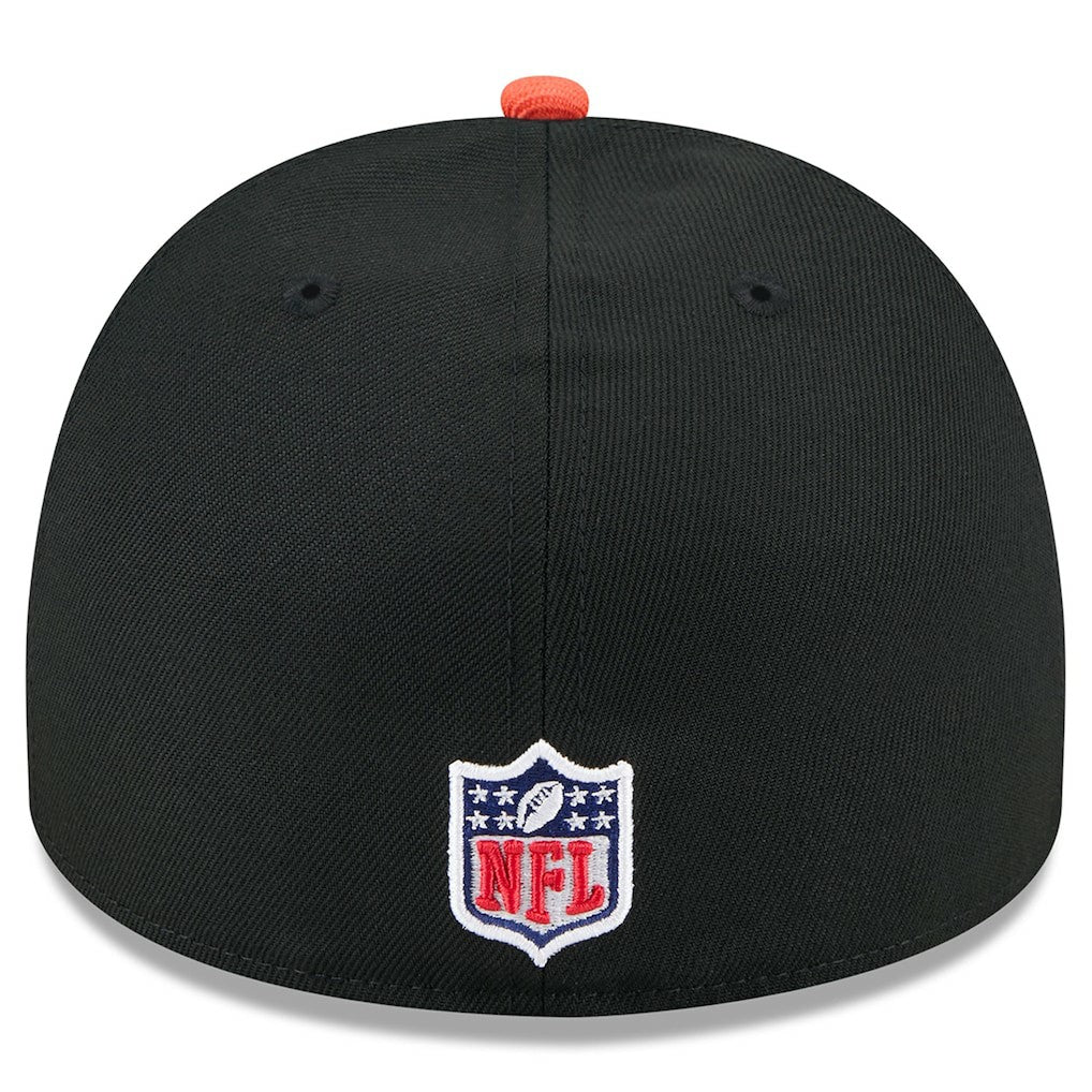 Cincinnati Bengals New Era 2025 NFL Draft On Stage A-Frame 59FIFTY Fitted Hat Black/Orange