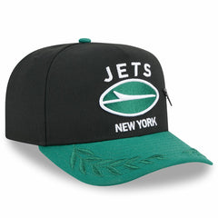 New York Jets New Era 2025 NFL Draft On Stage A-Frame 59FIFTY Fitted Hat Black/Green
