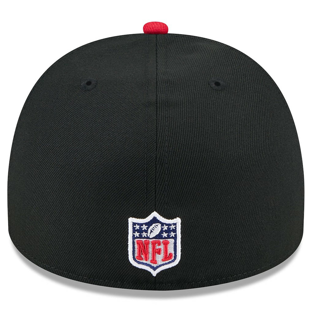 Atlanta Falcons New Era 2025 NFL Draft On Stage A-Frame 59FIFTY Fitted Hat Black/Red