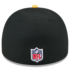 Pittsburgh Steelers New Era 2025 NFL Draft On Stage A-Frame 59FIFTY Fitted Hat Black/Gold