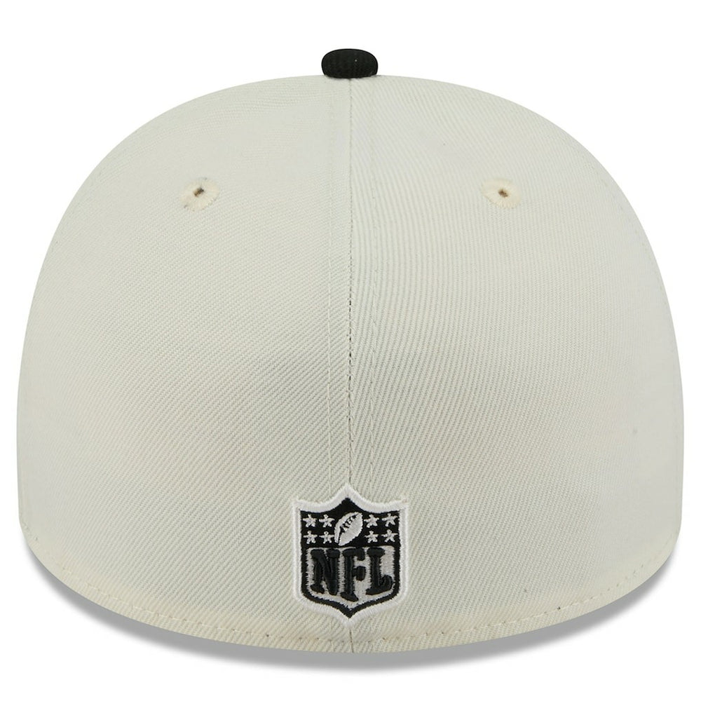 Cincinnati Bengals New Era 2025 NFL Draft A-Frame 59FIFTY Fitted Hat Cream/Black