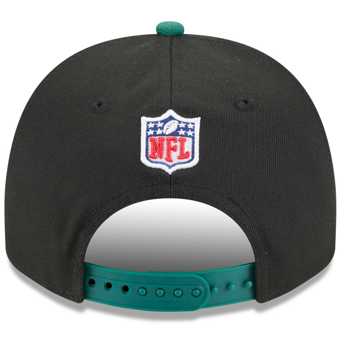 New York Jets New Era 2025 NFL Draft A-Frame 9FIFTY Snapback Hat Black/Green