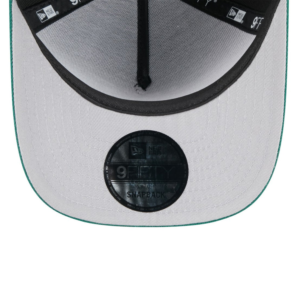New York Jets New Era 2025 NFL Draft A-Frame 9FIFTY Snapback Hat Black/Green
