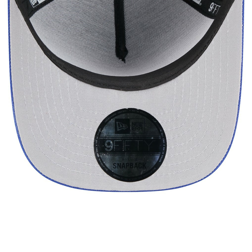 Buffalo Bills New Era 2025 NFL Draft A-Frame 9FIFTY Snapback Hat Black/Royal