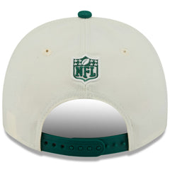 New York Jets New Era 2025 NFL Draft A-Frame 9FIFTY Snapback Hat Cream/Green