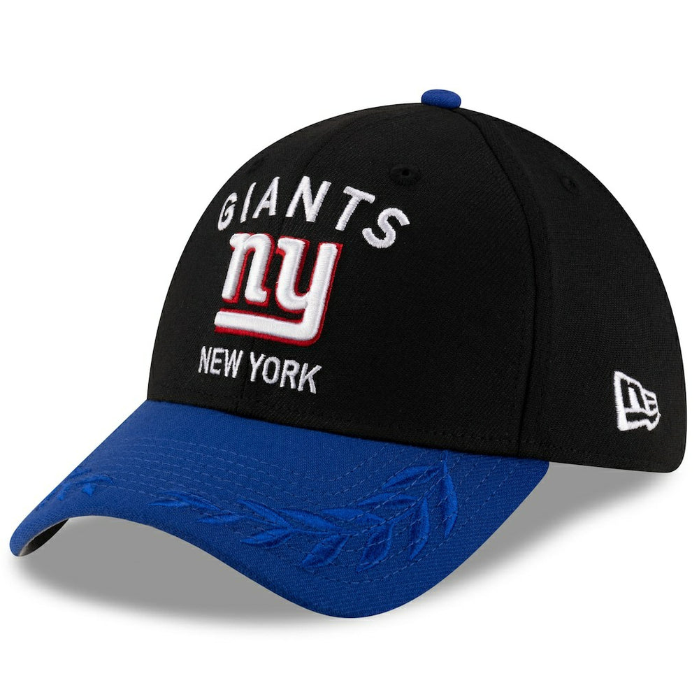 New York Giants New Era 2025 NFL Draft 39THIRTY Flex Hat Black/Royal