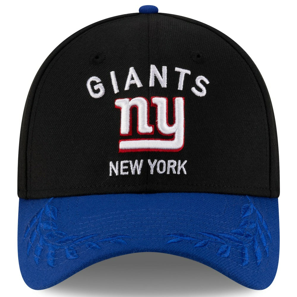 New York Giants New Era 2025 NFL Draft 39THIRTY Flex Hat Black/Royal