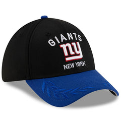 New York Giants New Era 2025 NFL Draft 39THIRTY Flex Hat Black/Royal