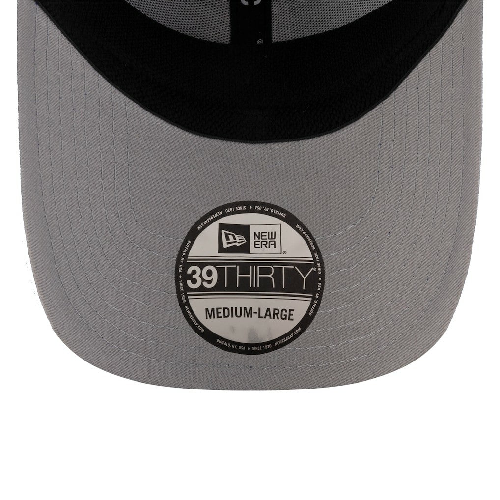 Miami Dolphins New Era 2025 NFL Draft 39THIRTY Flex Hat Black/Aqua