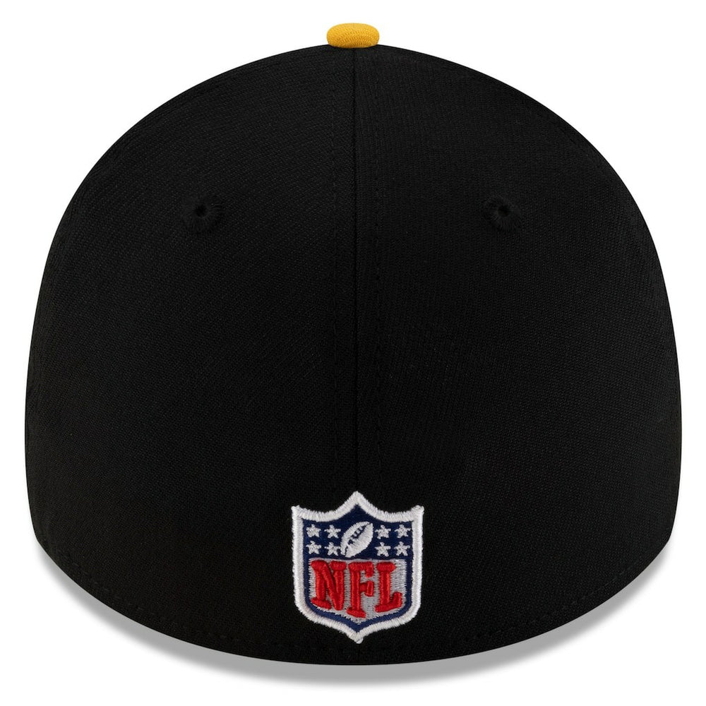 Pittsburgh Steelers New Era 2025 NFL Draft 39THIRTY Flex Hat Black/Gold
