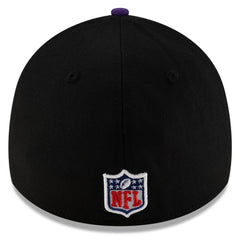 Minnesota Vikings New Era 2025 NFL Draft 39THIRTY Flex Hat Black/Purple
