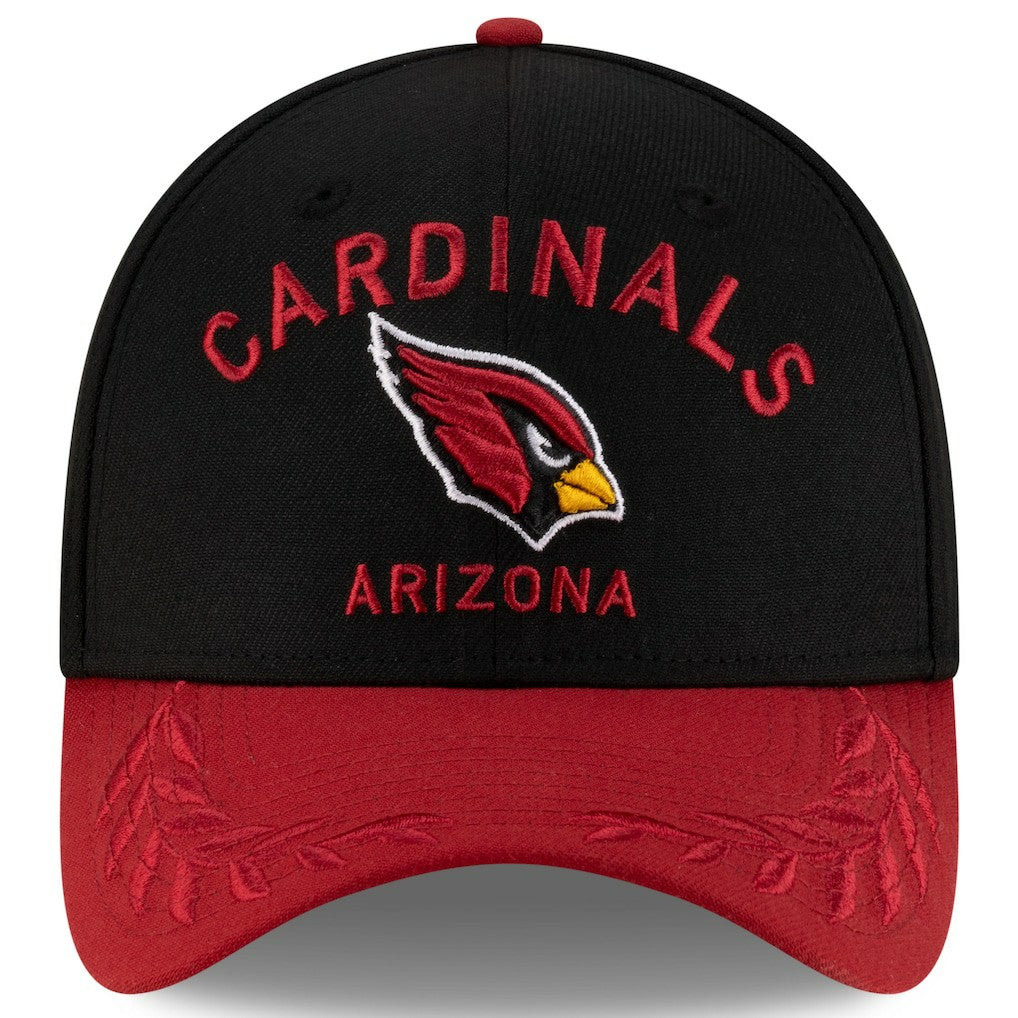 Arizona Cardinals New Era 2025 NFL Draft 39THIRTY Flex Hat Black/Cardinal
