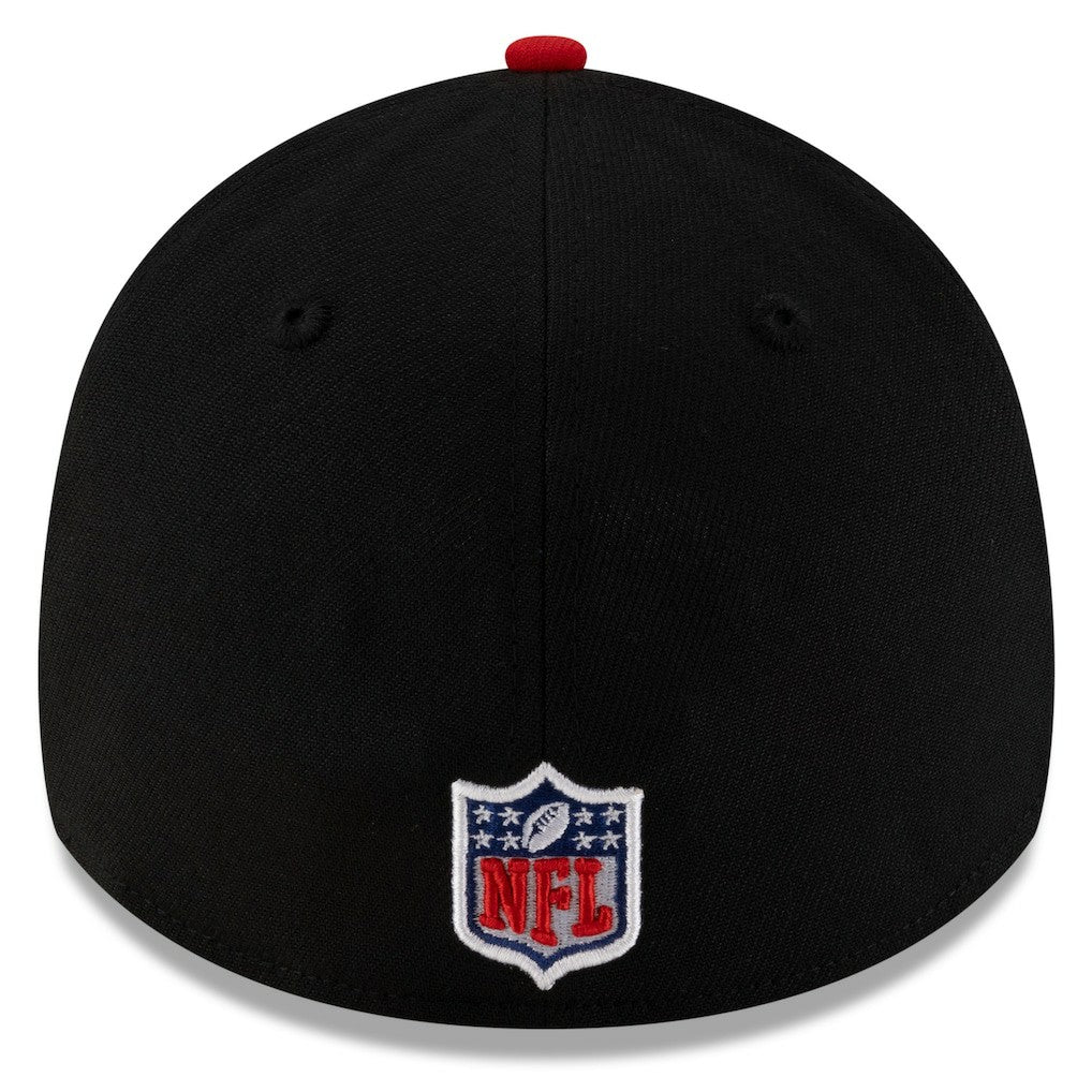 Atlanta Falcons New Era 2025 NFL Draft 39THIRTY Flex Hat Black/Red