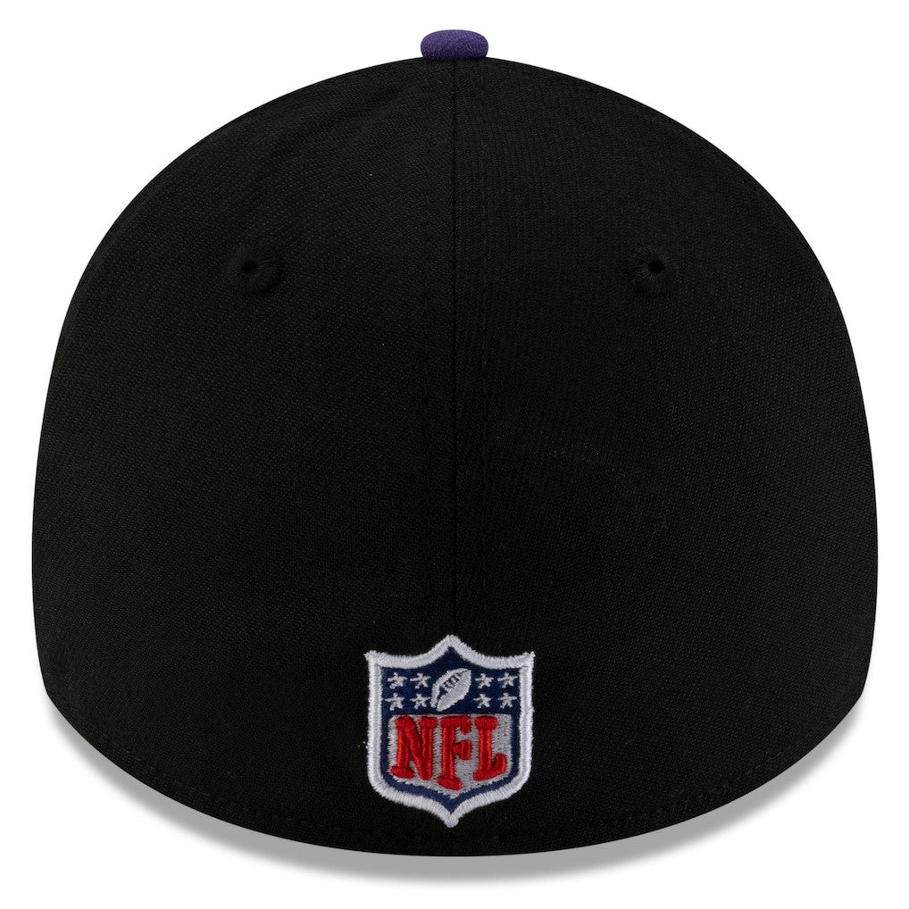 Baltimore Ravens New Era 2025 NFL Draft 39THIRTY Flex Hat Black/Purple