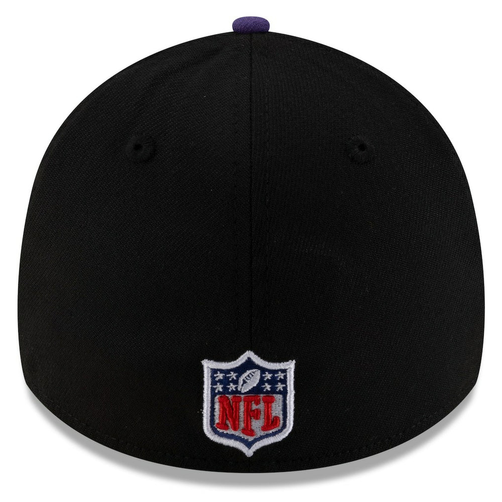 Baltimore Ravens New Era 2025 NFL Draft 39THIRTY Flex Hat Black/Purple