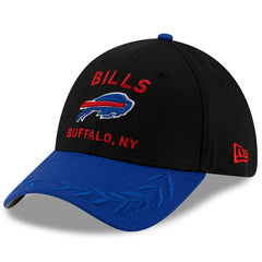 Buffalo Bills New Era 2025 NFL Draft 39THIRTY Flex Hat Black/Royal