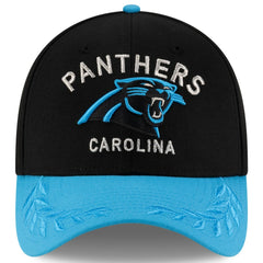 Carolina Panthers New Era 2025 NFL Draft 39THIRTY Flex Hat Black/Blue