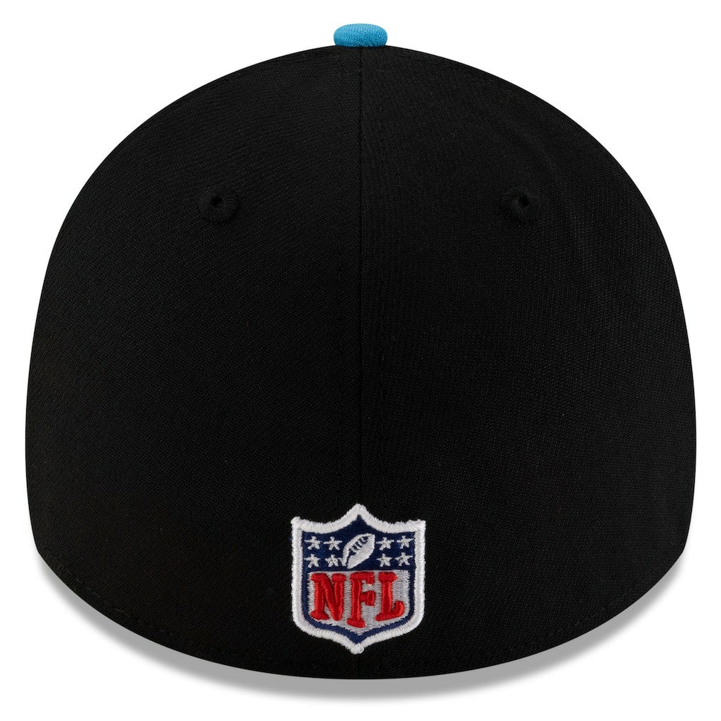 Carolina Panthers New Era 2025 NFL Draft 39THIRTY Flex Hat Black/Blue