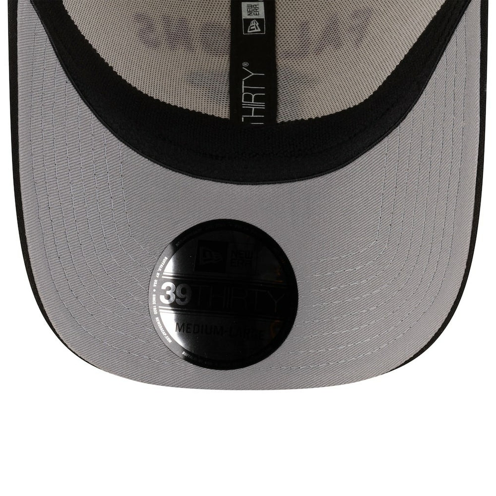 Atlanta Falcons New Era 2025 NFL Draft 39THIRTY Flex Hat Cream/Black