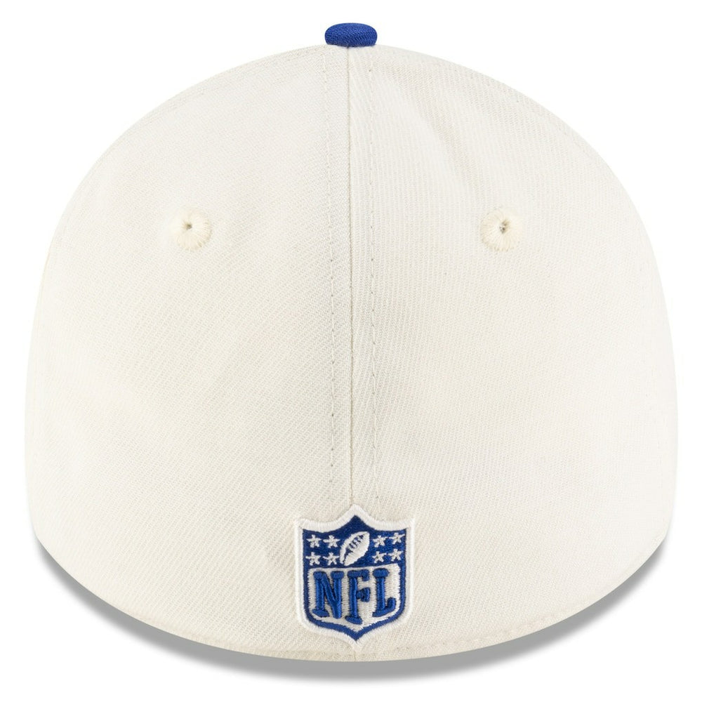 Buffalo Bills New Era 2025 NFL Draft 39THIRTY Flex Hat Cream/Royal