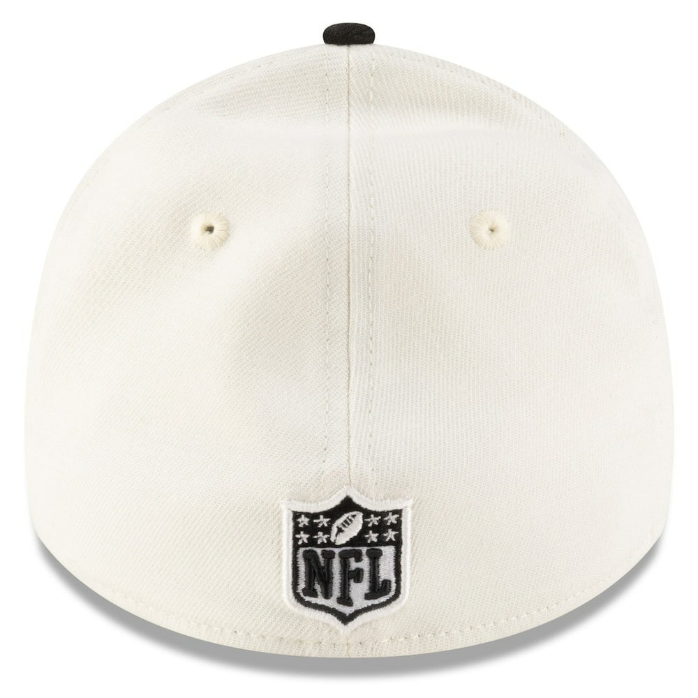 Cincinnati Bengals New Era 2025 NFL Draft 39THIRTY Flex Hat Cream/Black