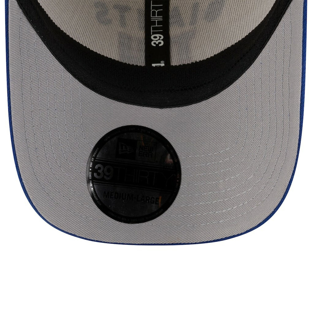 New York Giants New Era 2025 NFL Draft 39THIRTY Flex Hat Cream/Royal