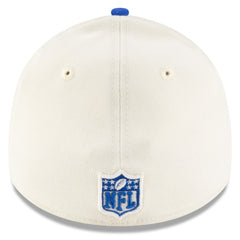 Los Angeles Rams New Era 2025 NFL Draft 39THIRTY Flex Hat Cream/Royal