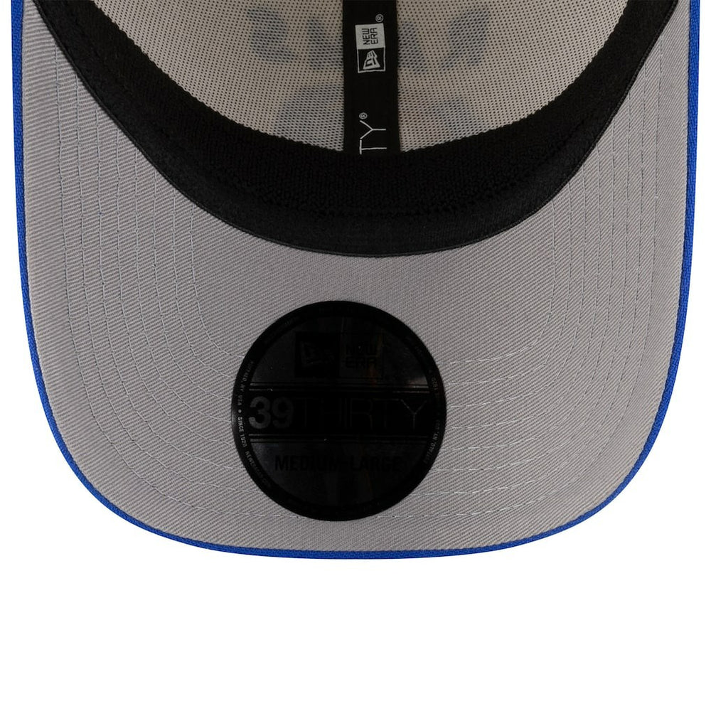 Los Angeles Rams New Era 2025 NFL Draft 39THIRTY Flex Hat Cream/Royal