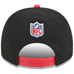 Kansas City Chiefs New Era Youth 2025 NFL Draft A-Frame 9FIFTY Snapback Hat Black/Red