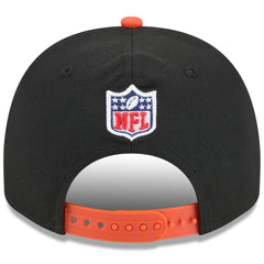 Cincinnati Bengals New Era Youth 2025 NFL Draft A-Frame 9FIFTY Snapback Hat Black/Orange